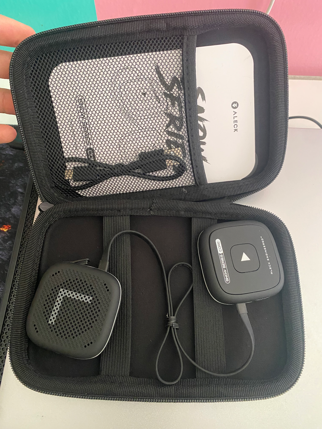 ئەیرپۆدی بلوتوث کوالێتی فوول 🎧 ( Aleck snow series earbuds )